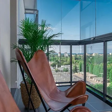 Loft Klara - Z Widokiem Na Zatoke Gdanska Apartmán Gdaňsk